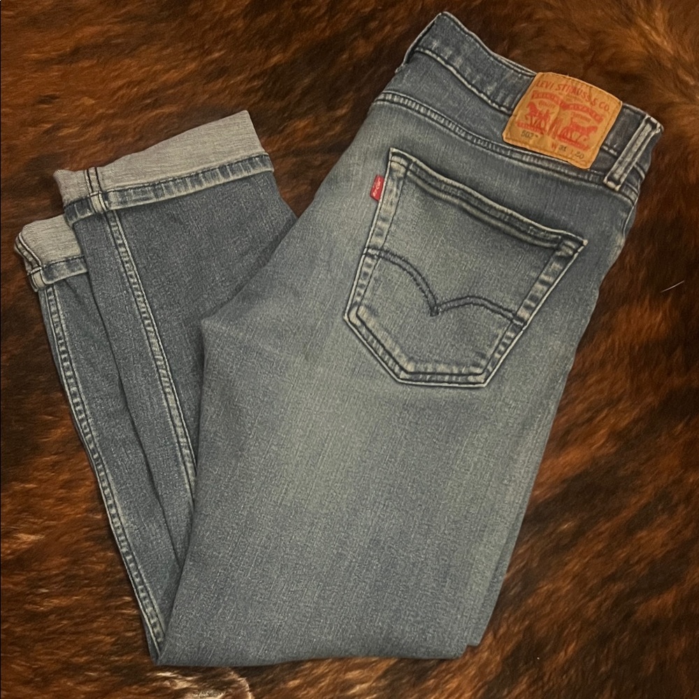 Levi's Women's Blue Straight Jeans
